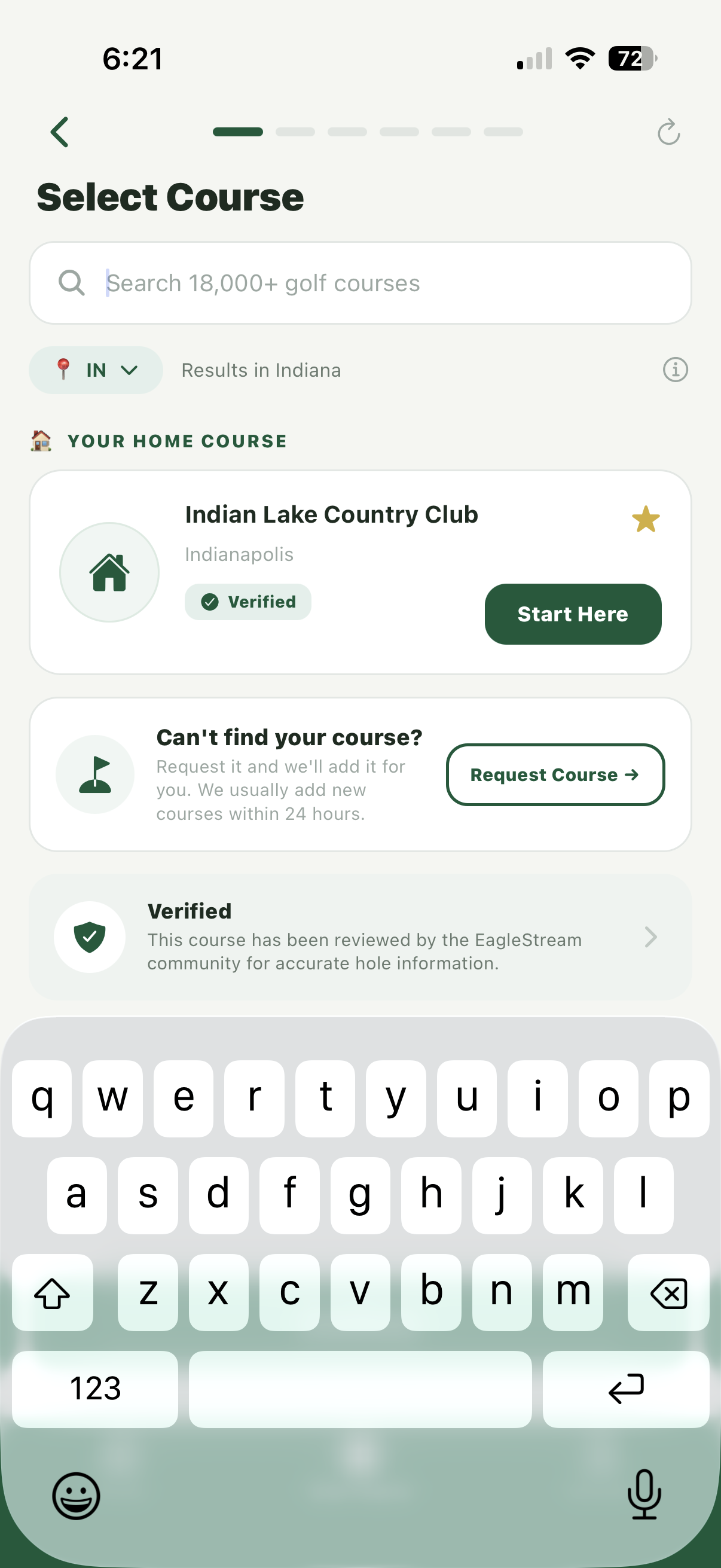 Select Course